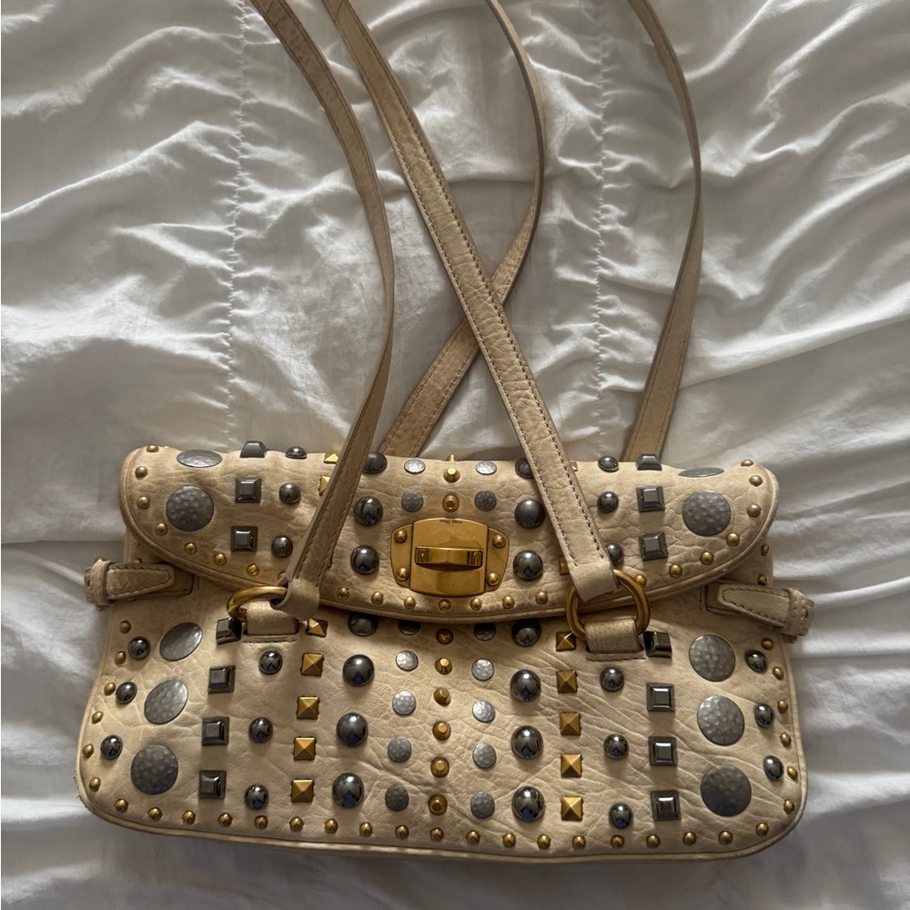 Miu Miu Mixed Metal Purse with Original Tag